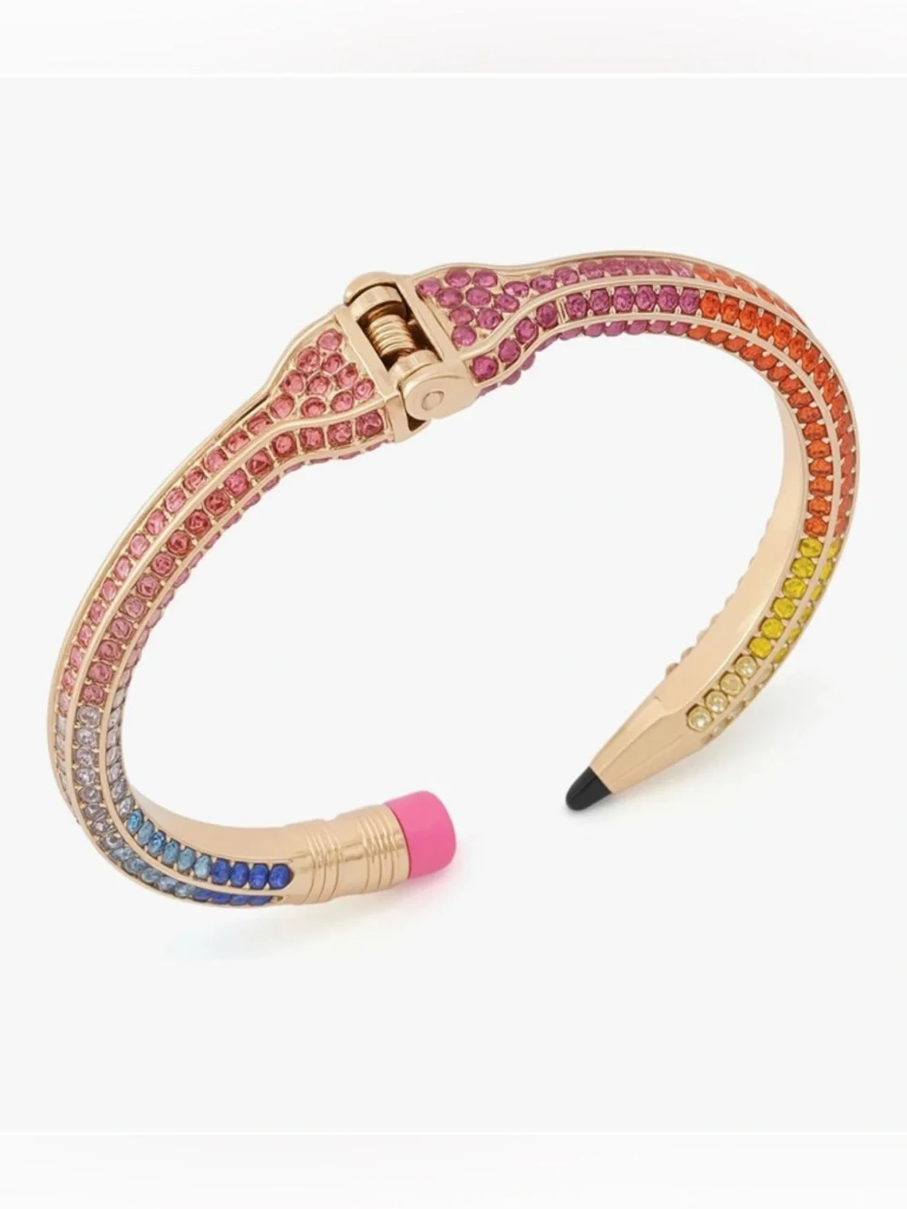 Betsey Johnson Sparkly Cuff Pencil Bracelet